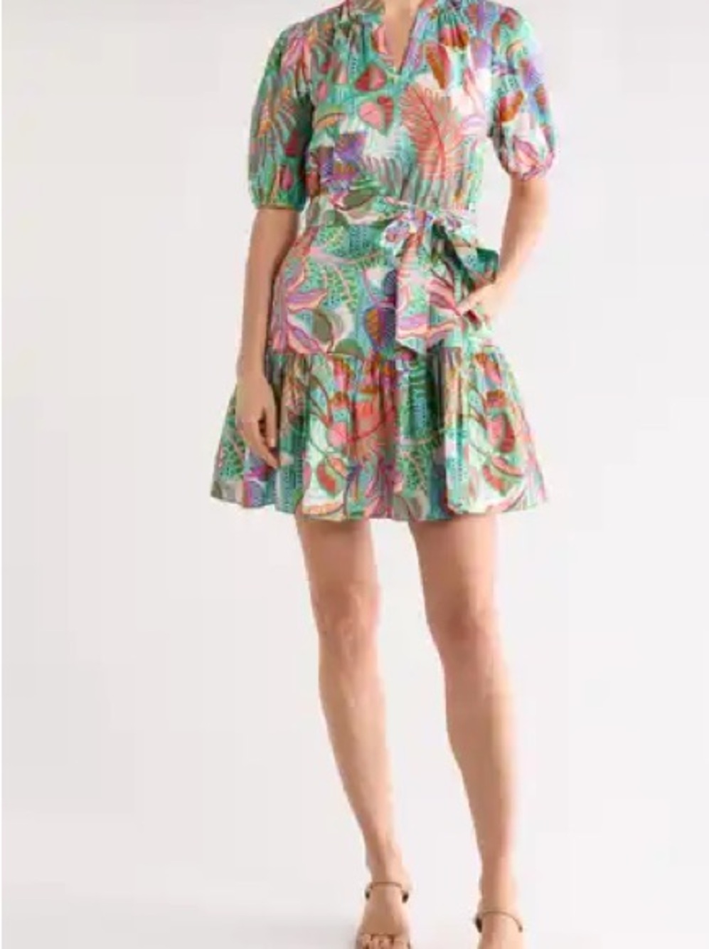 Vince Camuto Ballon Sleeve Dress